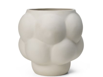 Keramický květináč Balloon Pot - Raw White