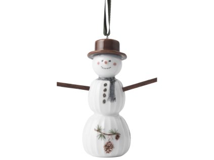 Závěsná keramická dekorace Sněhulák Hammershøi Christmas - Man