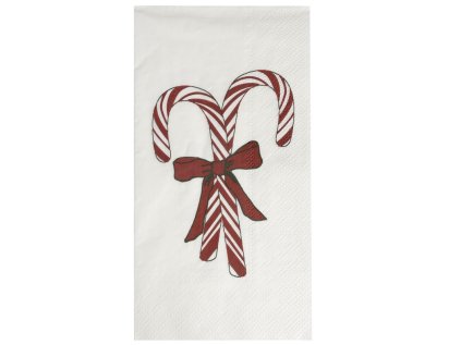 Papírové ubrousky Candy Cane