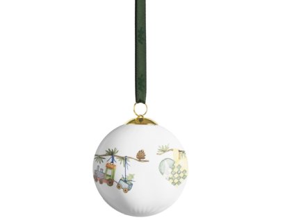 Porcelánová vánoční baňka Hammershøi Christmas - 2024