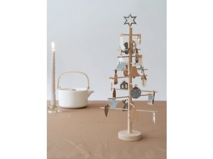 Dřevěný stromeček Advent