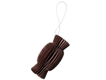 Papírová ozdoba Candy - Dark Red