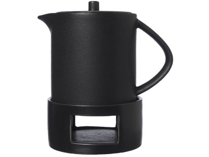 Keramická konvice s ohřívačem Glogg - Black