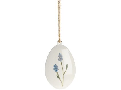 Plechové velikonoční vajíčko Maileg Blue - Classic