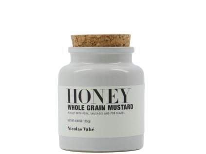 Celozrnná hořčice s medem Nicolas Vahé - 115 g