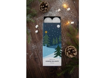 Sada vonných čajových svíček Winter Joy - 10 ks