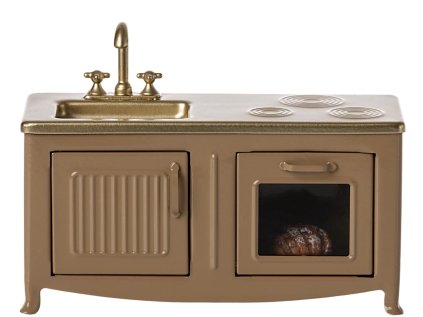 Kuchyně pro myšky Maileg - Light Brown