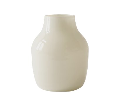 Skleněná váza Paloma - Off White