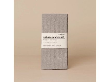 Přírodní houbová utěrka Grey - 2 ks
