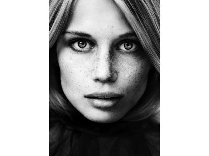 306 plakat woman face 40x50 cm