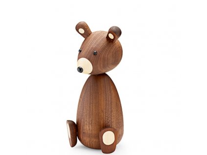 Dřevěný medvídek Mama Bear 18,7 cm