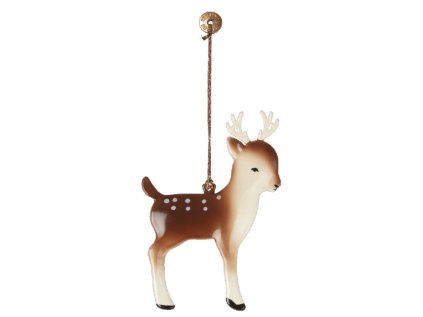 Plechový jelínek Maileg Bambi - Brown
