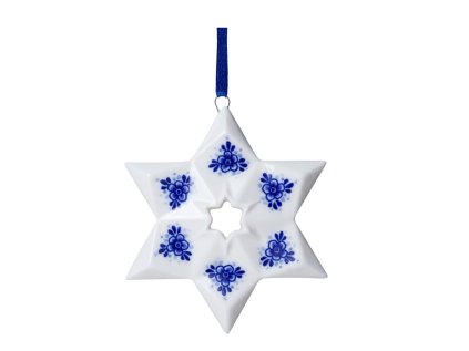 Porcelánová ozdoba Christmas Star - Bloom