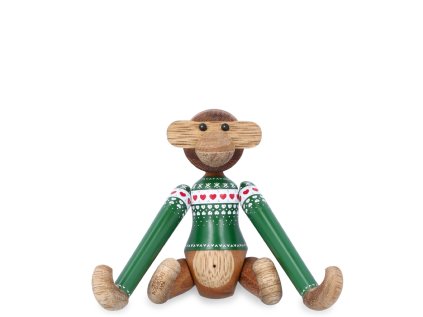 Opička Kay Bojesen Christmas Jumper Green - Mini