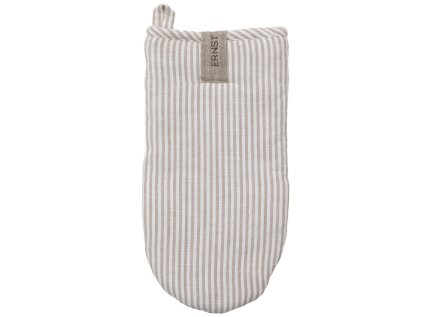 Rukavice na vaření Thin Stripes - Beige