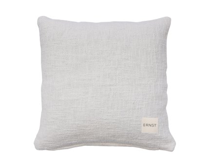 Bavlněný povlak na polštář Rustic White - 50 x 50 cm