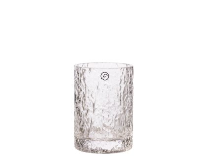 Skleněný svícen Pattern - 8,5 cm