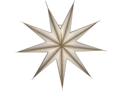 Papírová hvězda Champagne - 45 cm