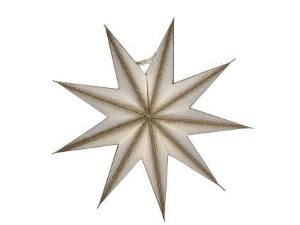Papírová hvězda Champagne - 30 cm