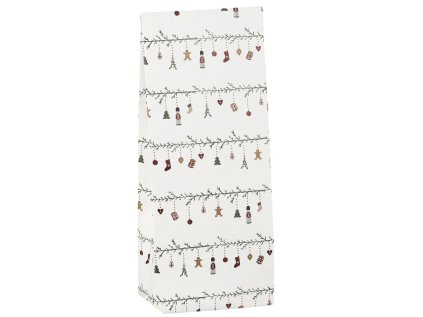 Papírový sáček Christmas Garland - S