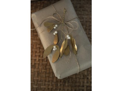 Závěsné kovové jmelí - Mistletoe Small