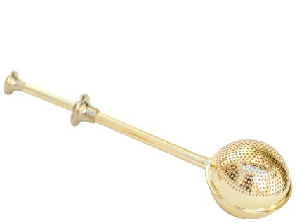 Sítko na čaj Ball - Gold