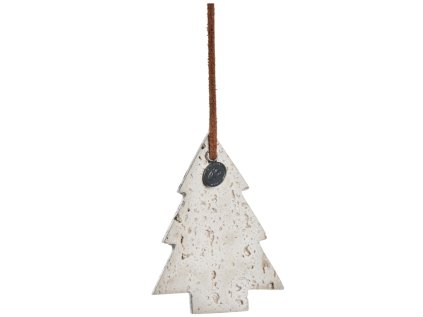 Mramorová ozdoba Elina Tree - Linen