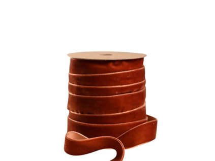 Sametová stuha Cinnamon 1,8 cm - 10 m