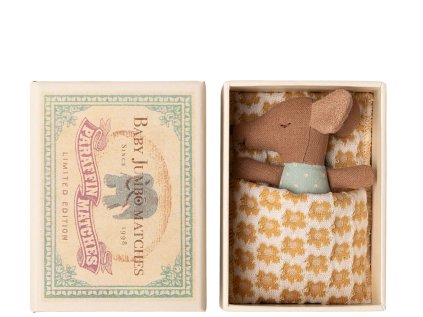 Myší miminko v modrém pyžamku - Blue Dots