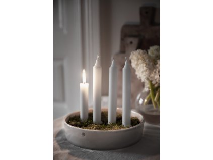 Adventní svícen ERNST - Glazed Sand