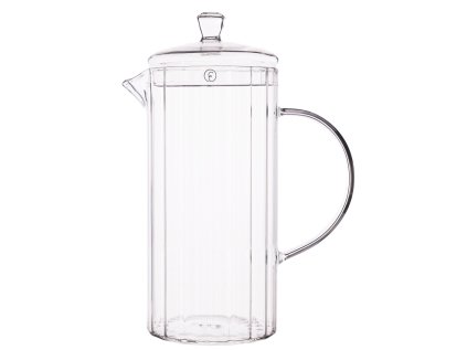 Skleněná konvice na čaj Rifled ERNST - 1 l