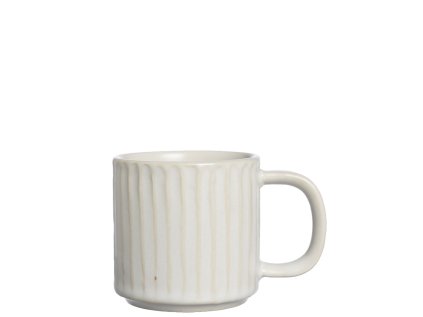 Keramický hrnek Glogg Natural White - 100 ml