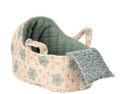 Přenosná postýlka pro myšky Maileg - Blue