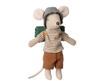 Myšák turista s pruhovaným tričkem - Big Brother