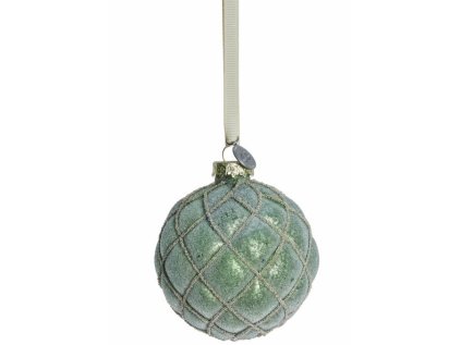 Skleněná ozdoba Norille Rhombe - Green