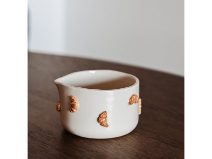 Keramická miska na přípravu matchi - Croissant