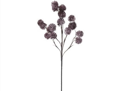 Umělá květina Happia Allium - Dusty Plum