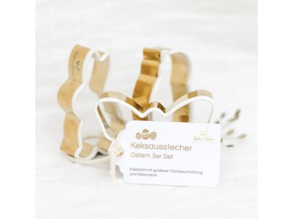 Sada vykrajovátek Spring - 3 ks