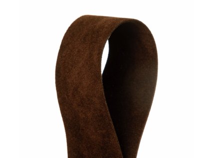 Sametová stuha Brown 2,5 cm - 7 m