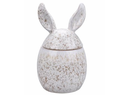 Keramická dóza Rabbit - Beige