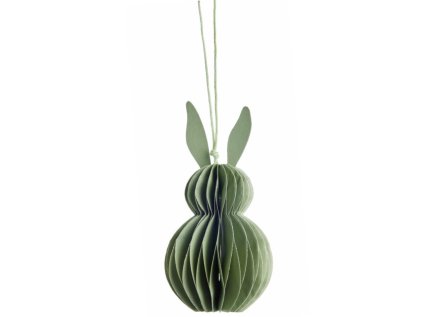 Papírová ozdoba Bunny - Green