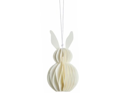 Papírová ozdoba Bunny - Off White