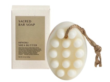 Přírodní tuhé mýdlo - Hinoki & Shea Butter