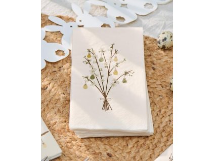 Papírové ubrousky Easter Bouquet