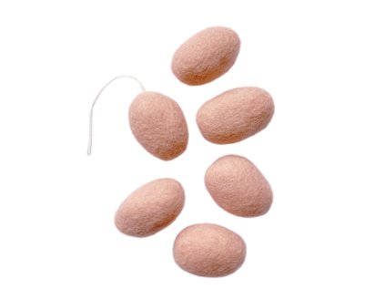 Plstěné vajíčko - Light Pink