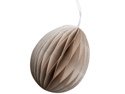Papírové vajíčko Ovoid Sand - Large