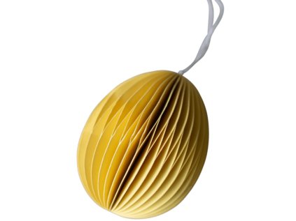Papírové vajíčko Ovoid Yellow - Large