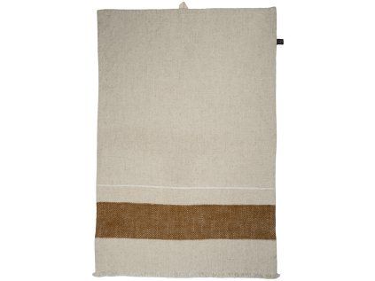 Kuchyňská utěrka Stripe Caramel