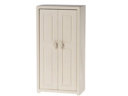 Dřevěná šatní skříň Maileg - Cream