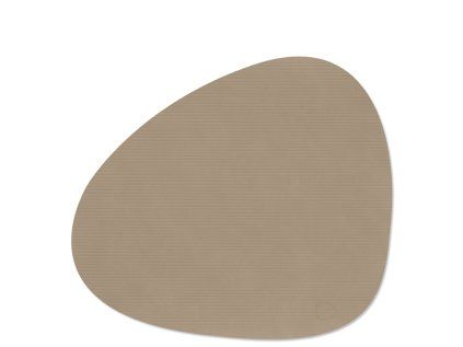 Prostírání Curve Dinner - Corduroy Clay Brown